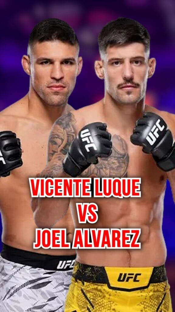 Vicente Luque vs Joel Álvarez UFC Fight Night image shared by Zyra IPTV