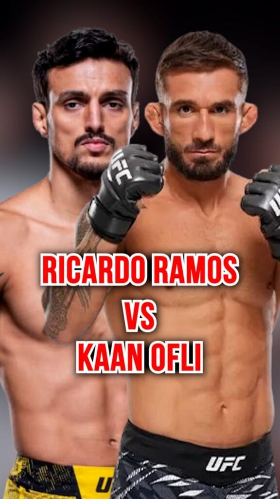Ricardo Ramos vs Kaan Ofli UFC Fight Night 1 Ricardo Ramos vs Kaan Ofli UFC Fight Night Oct 12